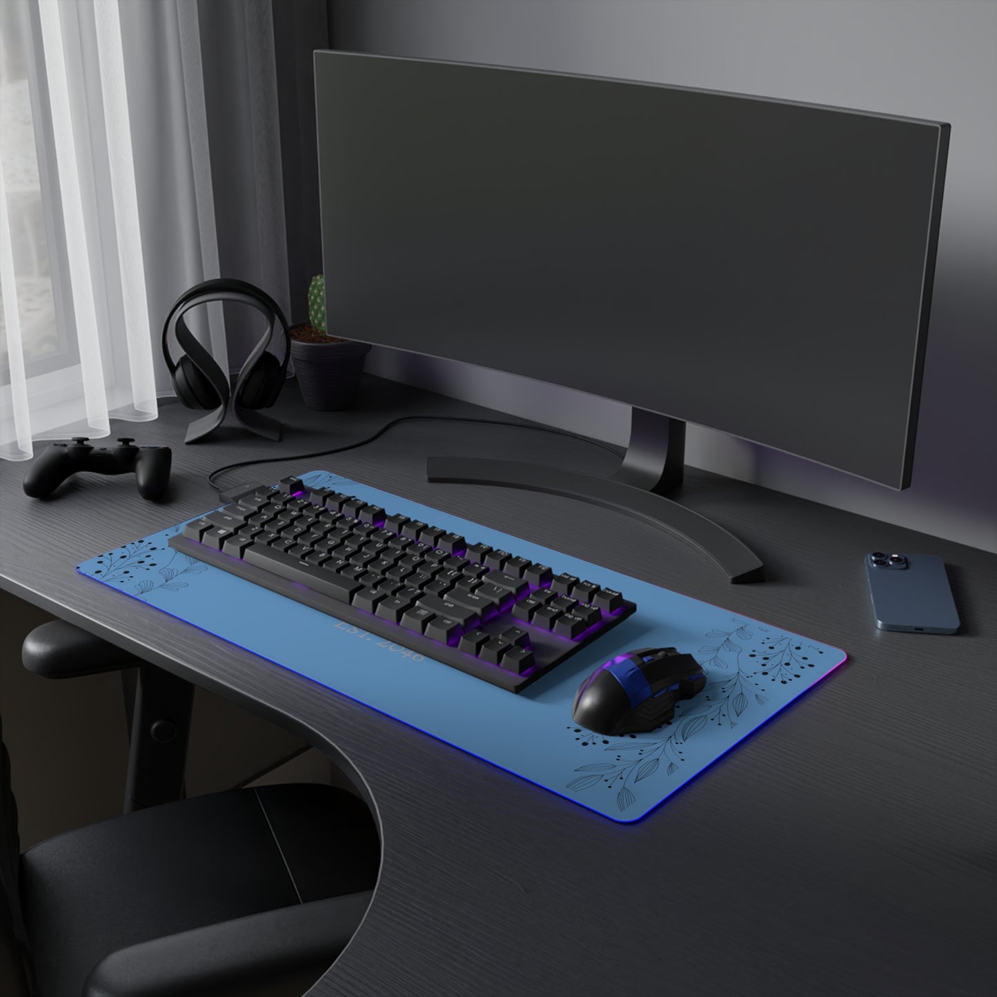 LED Gaming Mouse Pad