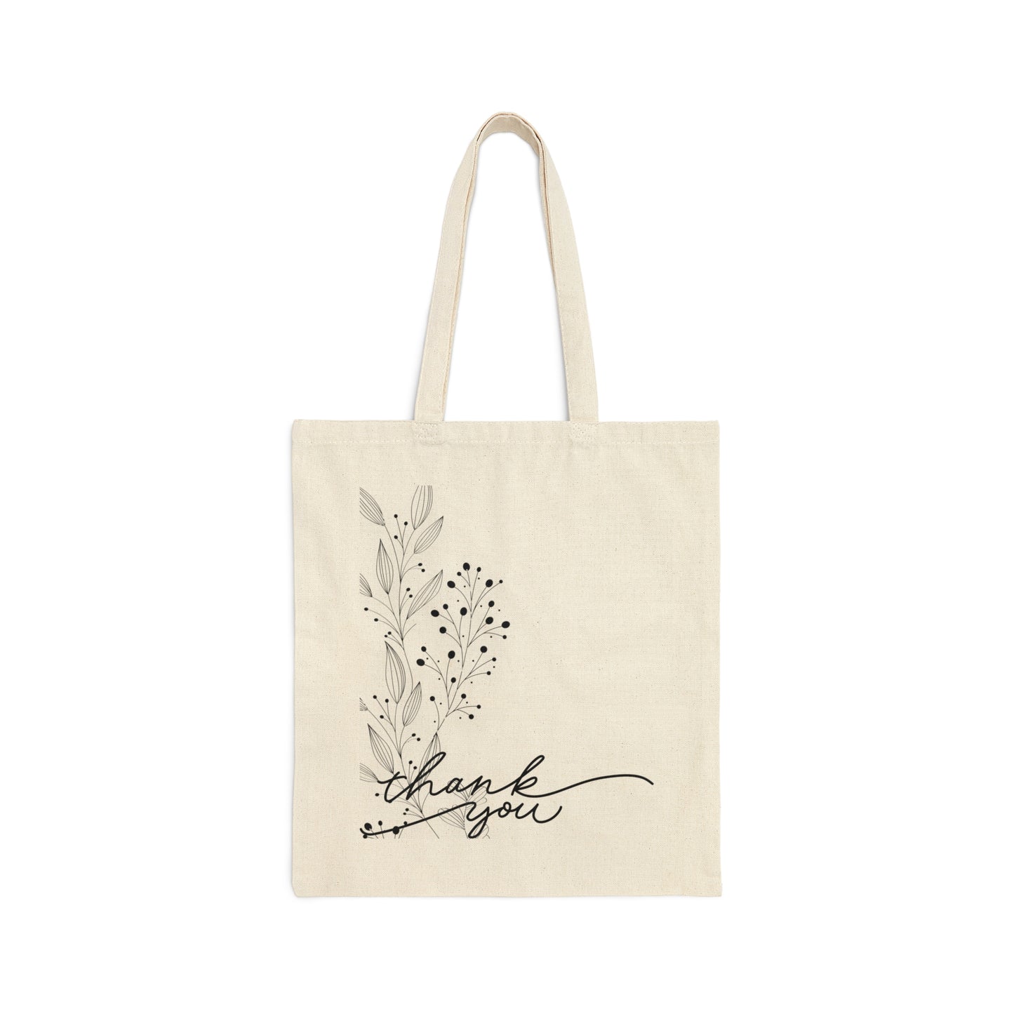 Cotton Canvas Tote Bag