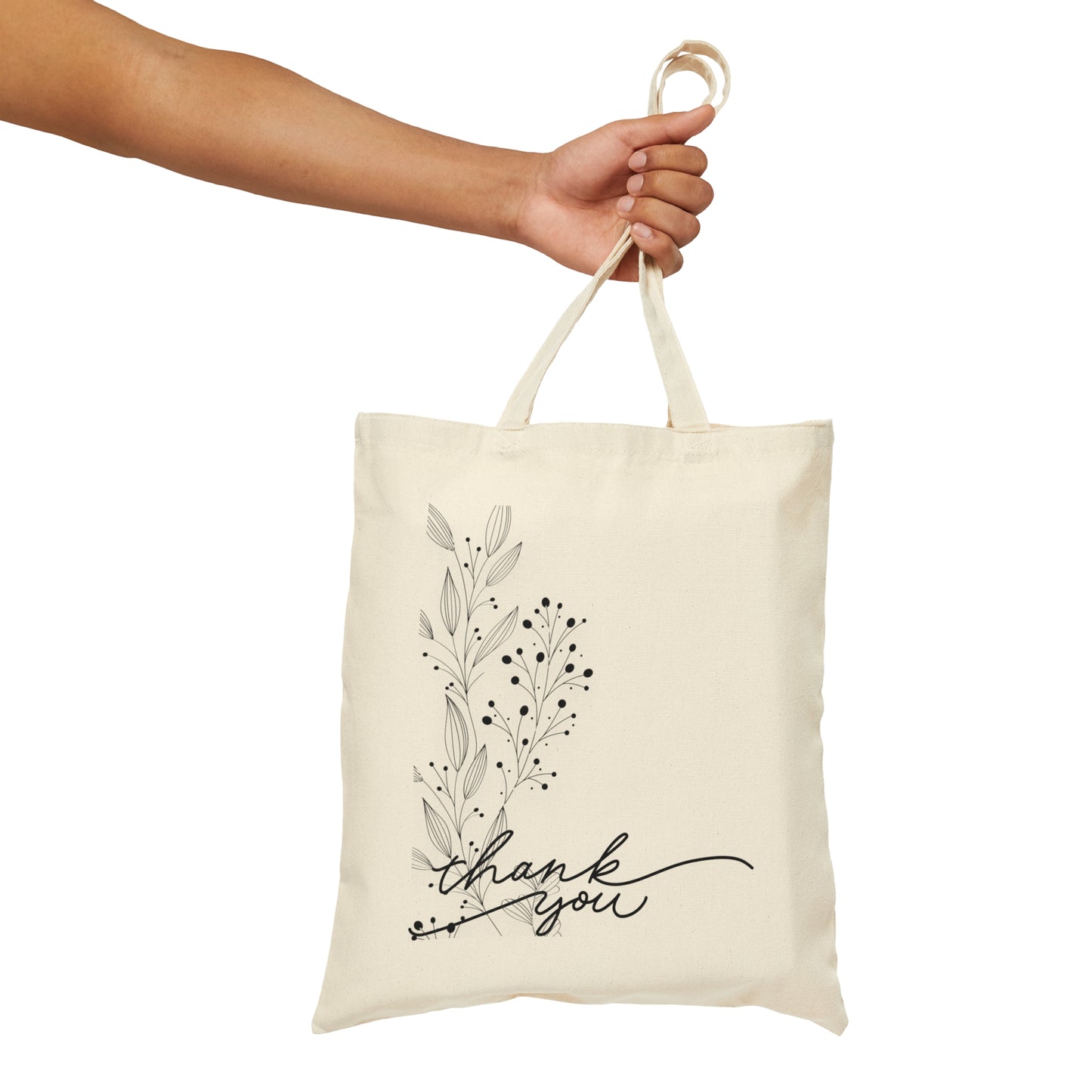 Cotton Canvas Tote Bag