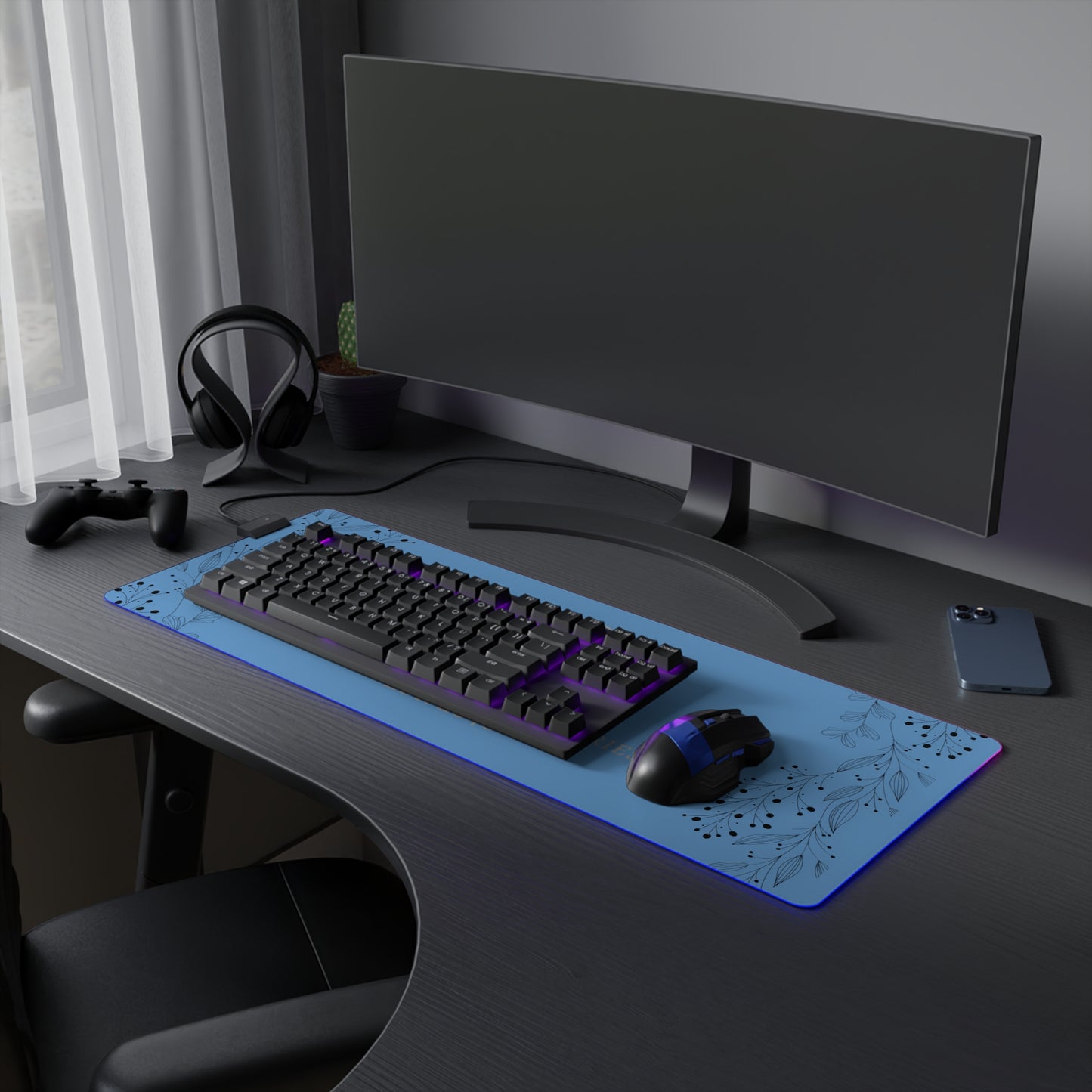 LED Gaming Mouse Pad